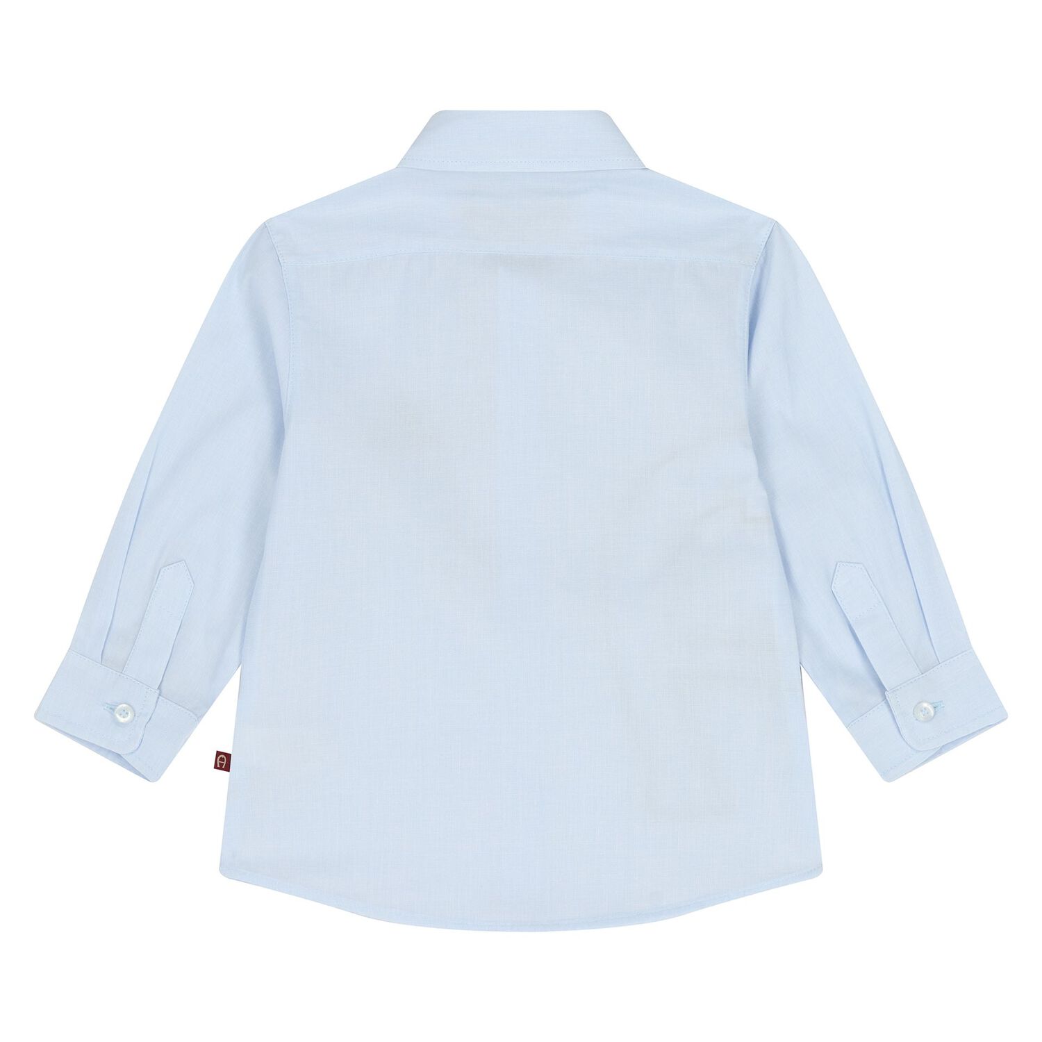 Younger Boys Blue Logo Shirt, 1, hi-res