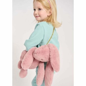 Girls Pink Bunny Bag