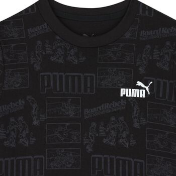 Boys Black Logo T-Shirt