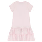 Girls Pink Logo Bag Dress, 2, hi-res