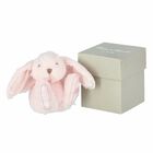 Baby Girls Pale Pink Rabbit 12CM, 1, hi-res