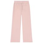 Girls Pink Logo Joggers, 1, hi-res