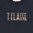 Boys Navy Blue Logo T-Shirt, 1, hi-res