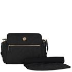 Black Medusa Logo Baby Changing Bag, 1, hi-res