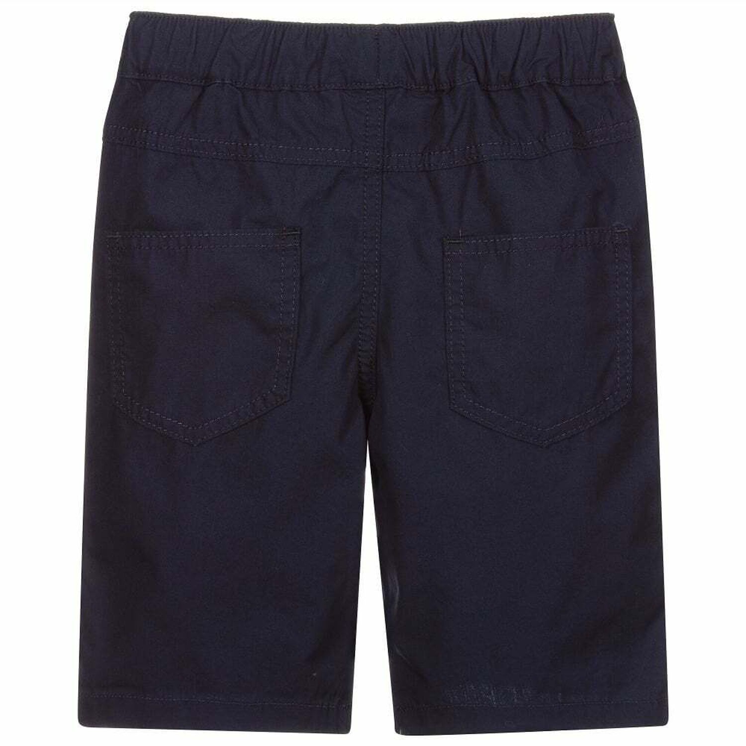 Boys Navy Logo Shorts, 1, hi-res image number null