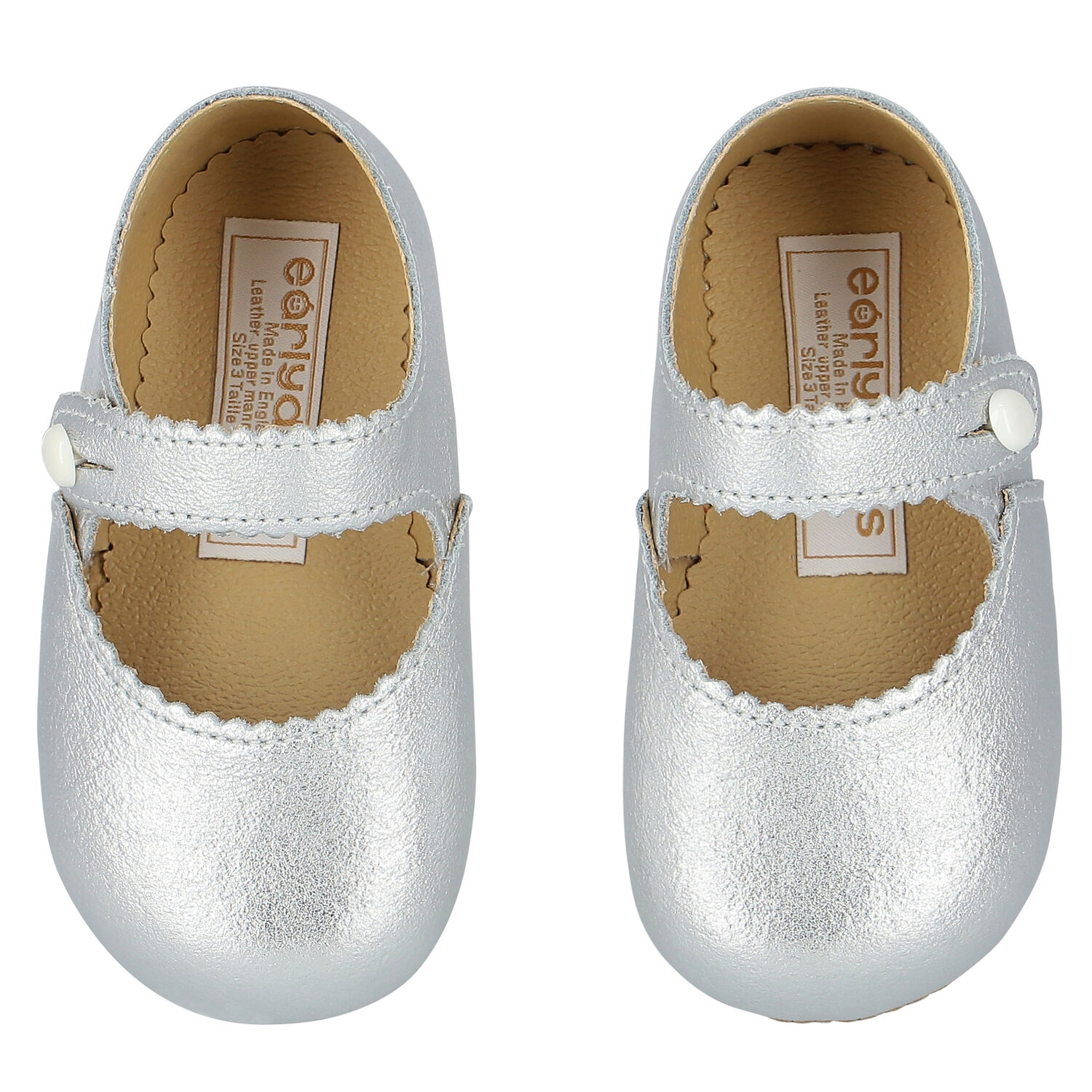 Baby Girls Gold Pre Walker Shoes, 3, hi-res image number null