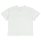 Boys White & Blue Ikonik Swim Shorts Set, 1, hi-res