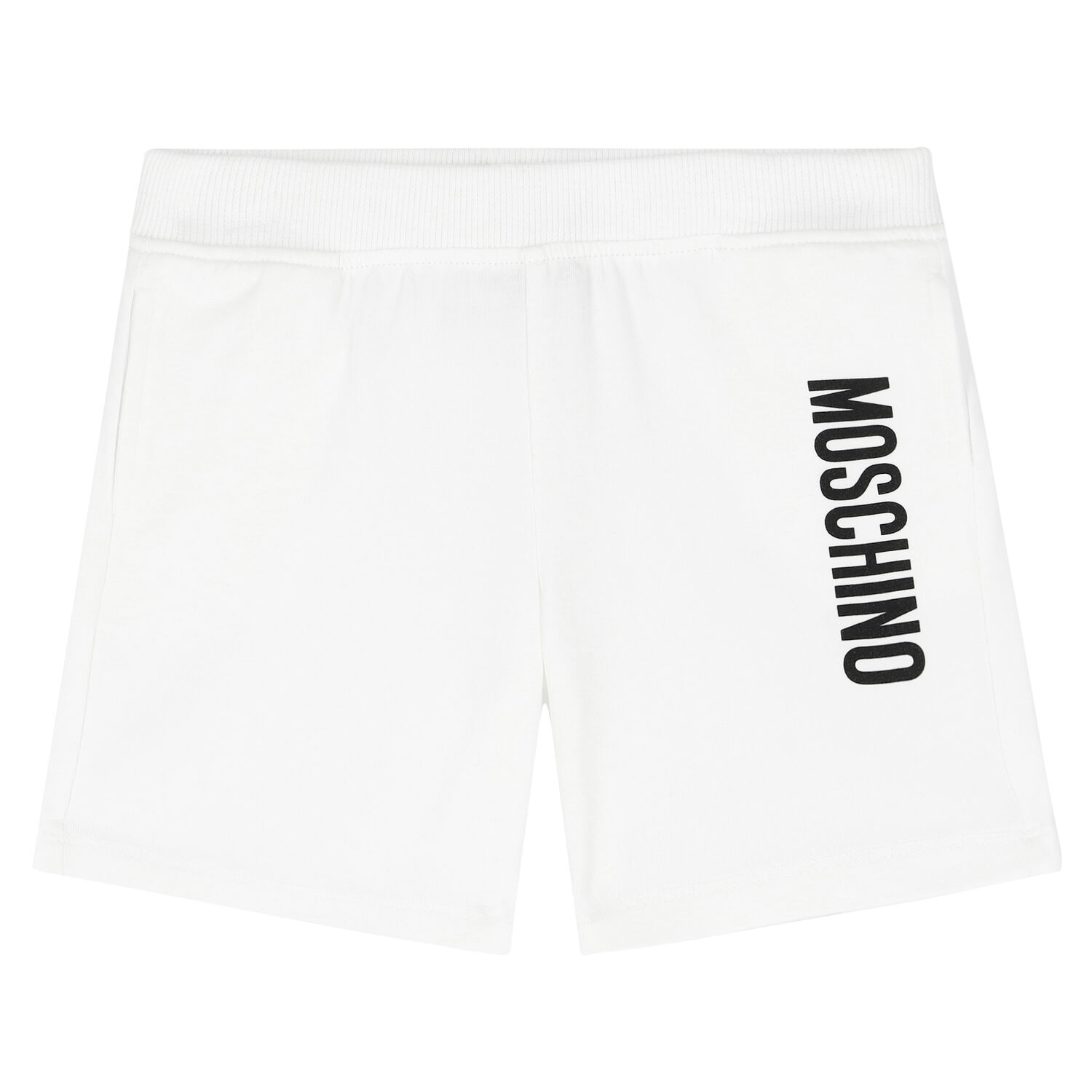 White Logo Shorts, 3, hi-res