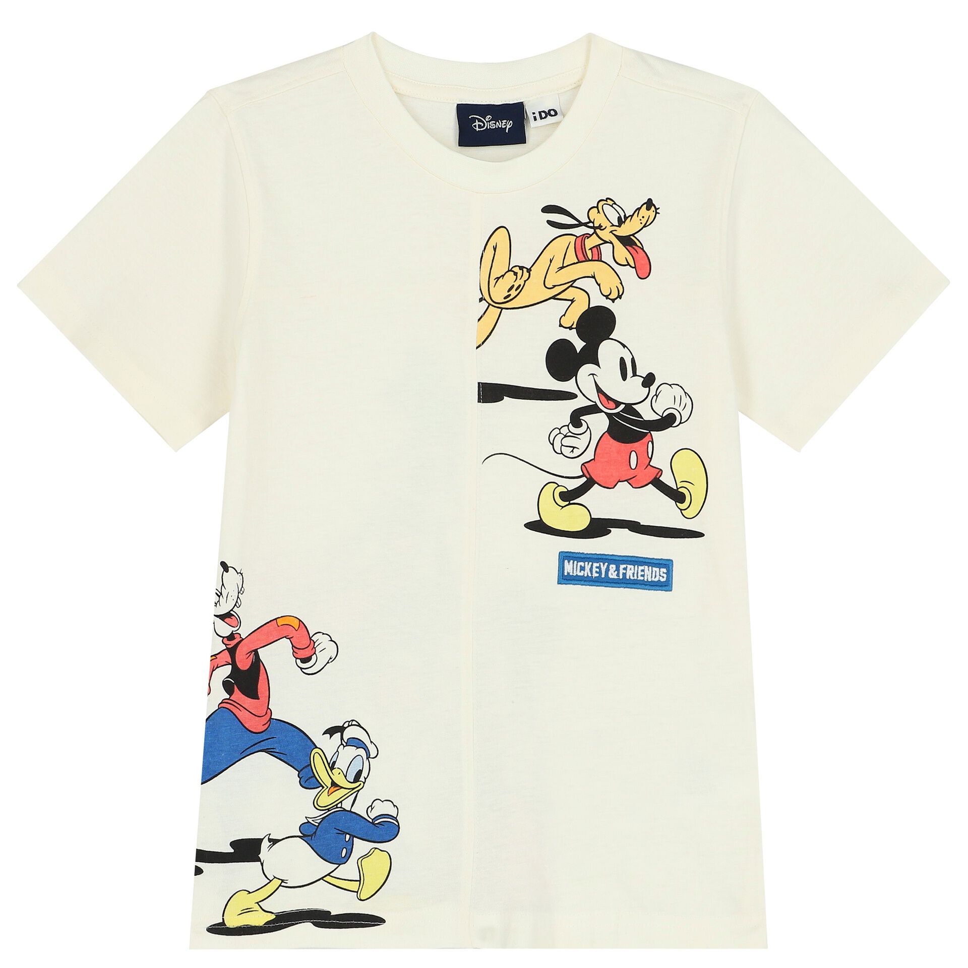 iDO Boys Ivory Disney T Shirt Junior Couture UK
