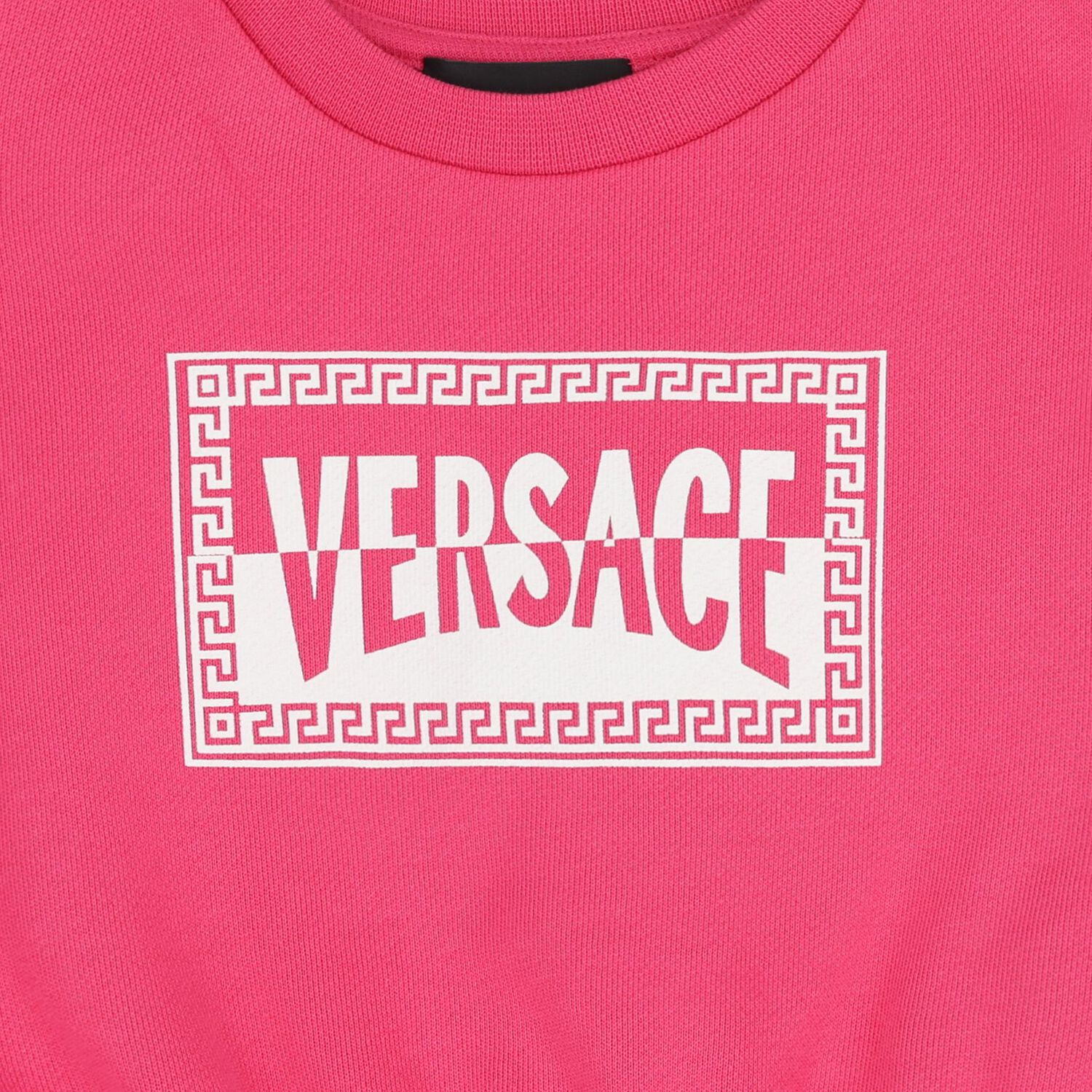 Younger Girls Pink Logo Dress, 1, hi-res