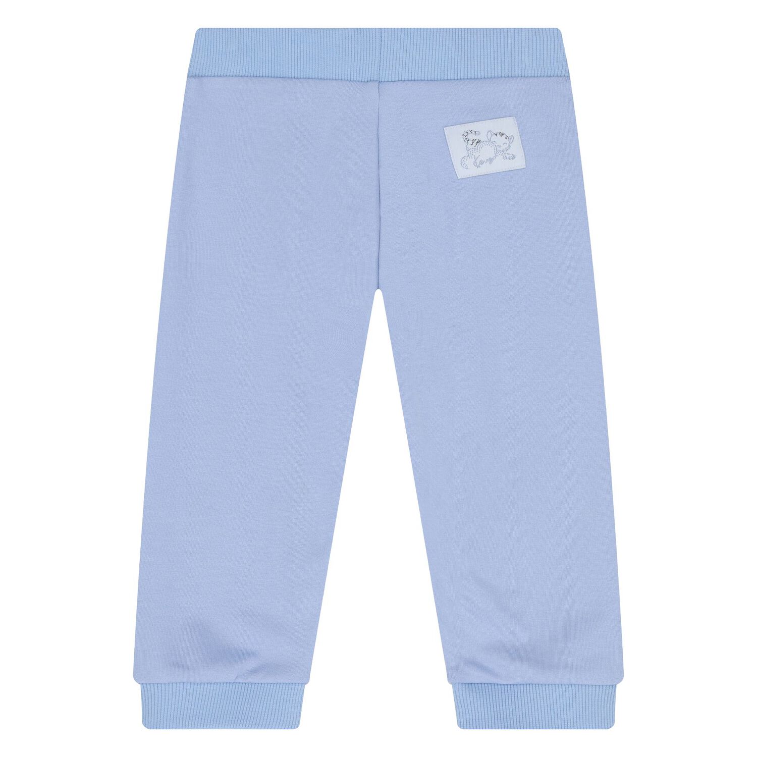 Younger Boys Blue Clouds Trousers Set, 1, hi-res