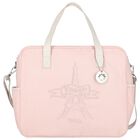 Pink Logo Eiffel Tower Baby Changing Bag, 1, hi-res