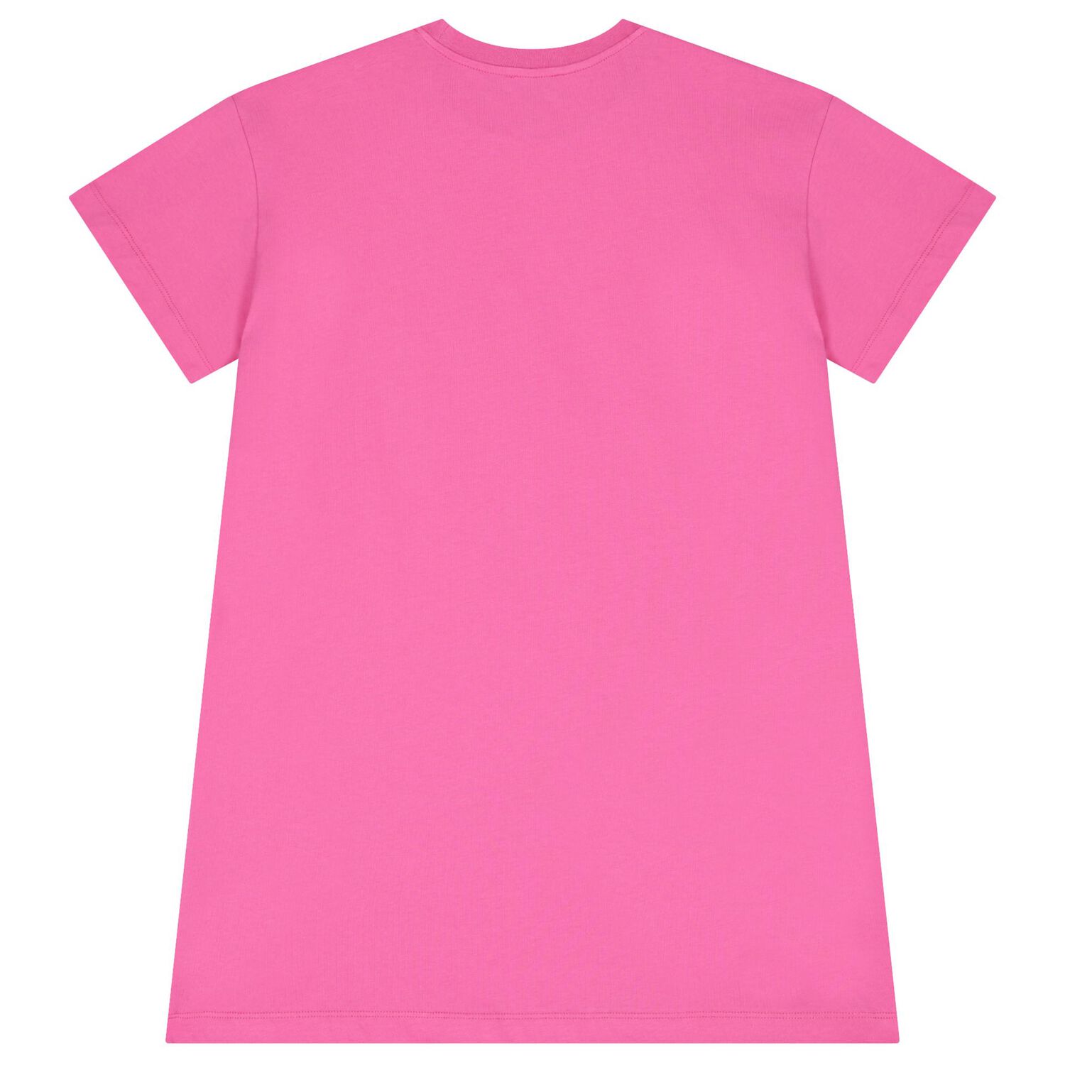 Girls Pink Logo Dress, 1, hi-res