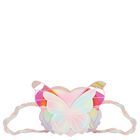 Girls Pink Butterfly Handbag, 1, hi-res