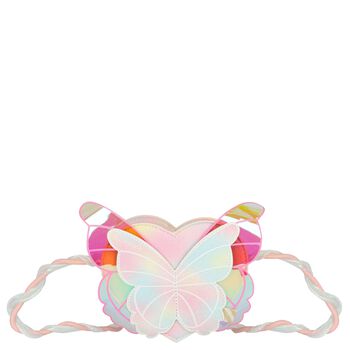 Girls Pink Butterfly Handbag