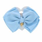 Girls Blue Bow Hairclip, 3, hi-res