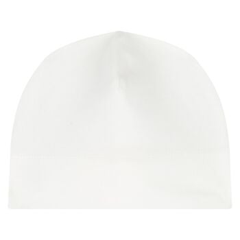 Baby Girls Ivory & Pink Floral Hat