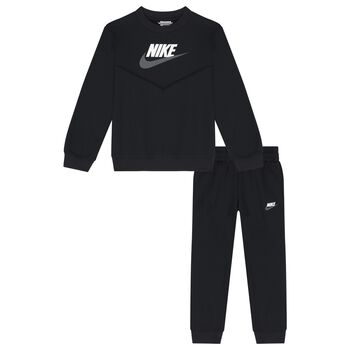 Black Logo Tracksuit