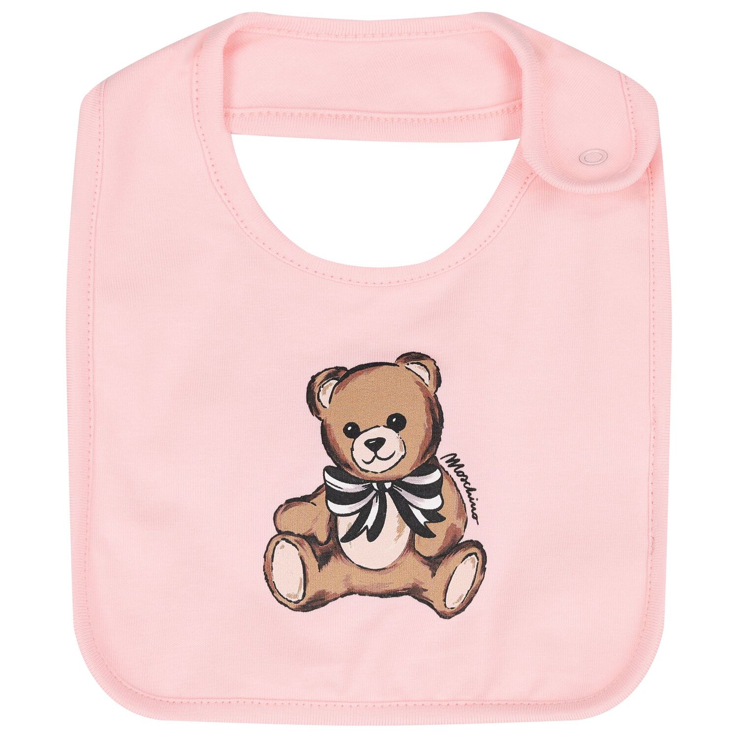 Baby Girls Pink Teddy Bear Logo Babygrow Gift Set, 1, hi-res