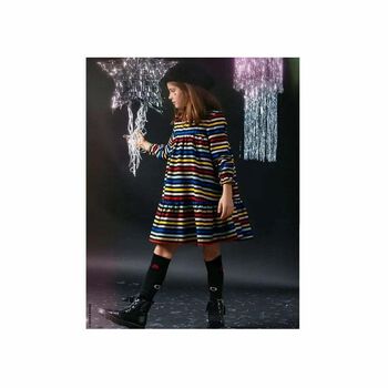 Girls Striped Dress