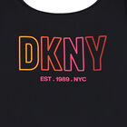 Girls Black Logo Swimsuit, 1, hi-res