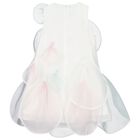 Girls Multi-Coloured Petal Dress, 1, hi-res