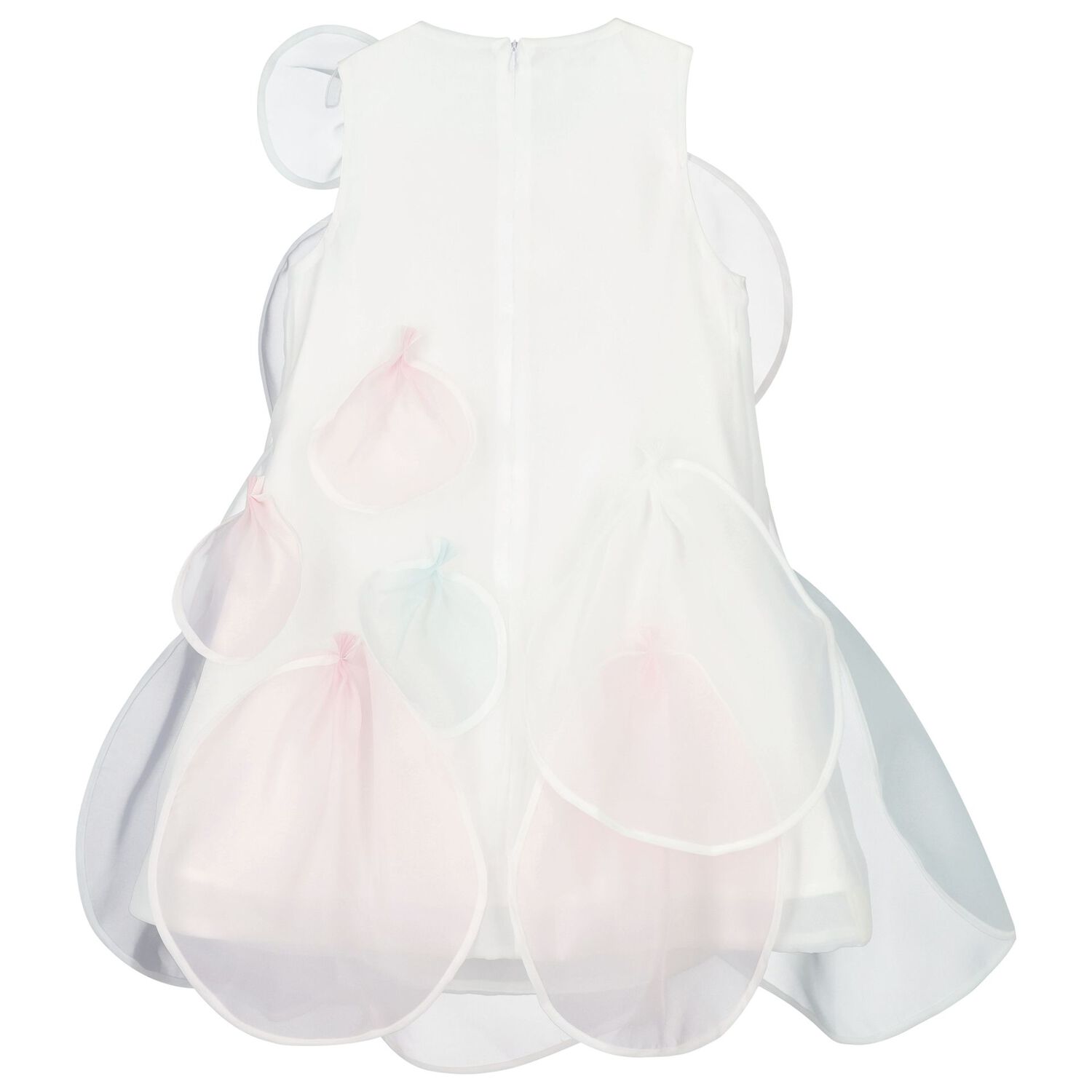 Girls Multi-Coloured Petal Dress, 1, hi-res image number null