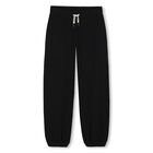 Boys Black Logo Joggers, 1, hi-res