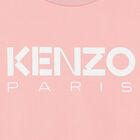 Girls Pink Logo Dress, 1, hi-res