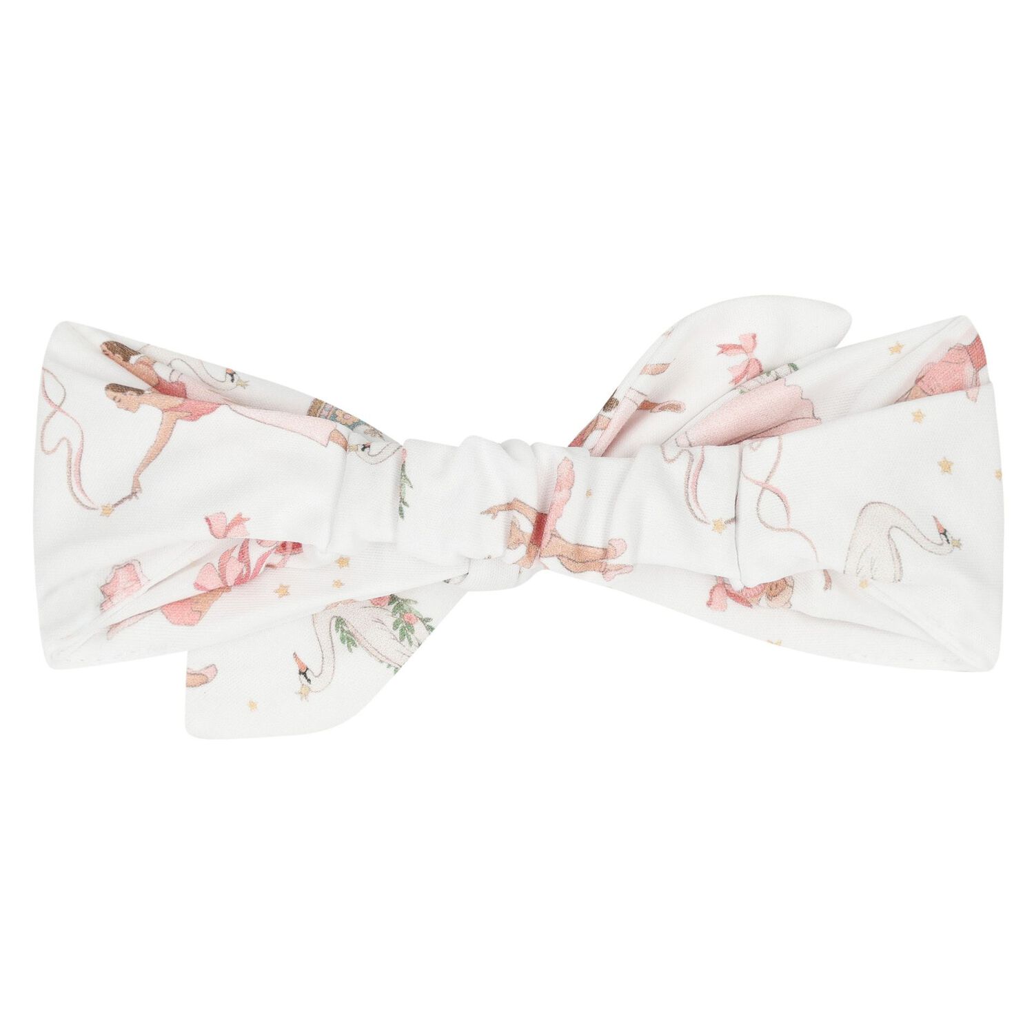 Baby Girls White & Pink Opera Headband, 1, hi-res