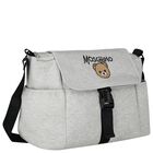 Grey Teddy Bear Logo Baby Changing Bag ( 40CM ), 2, hi-res