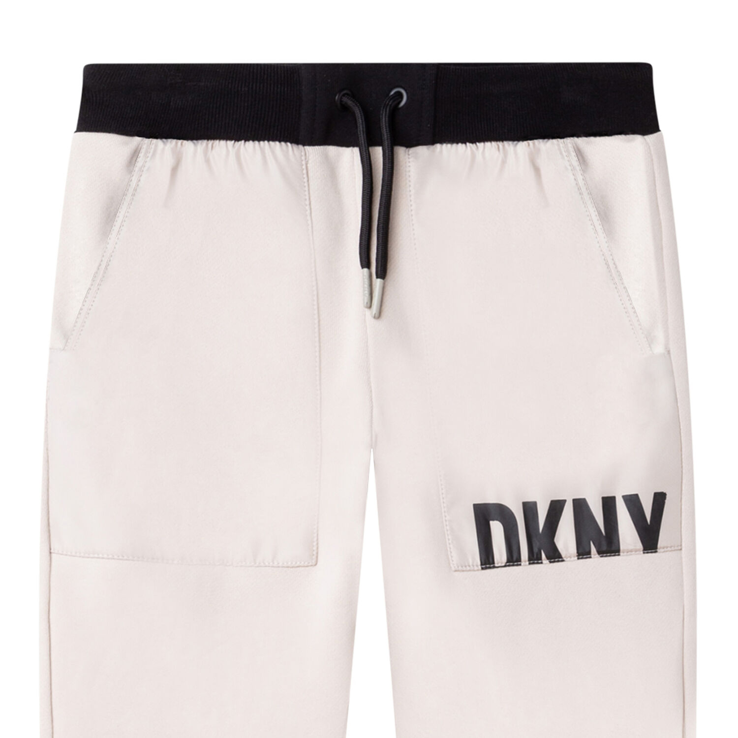 Boys Beige Logo Joggers, 1, hi-res image number null