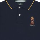 Boys Navy Blue Harry Polo Shirt, 1, hi-res