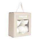 Baby Girls White Headband & Booties Gift Set, 1, hi-res