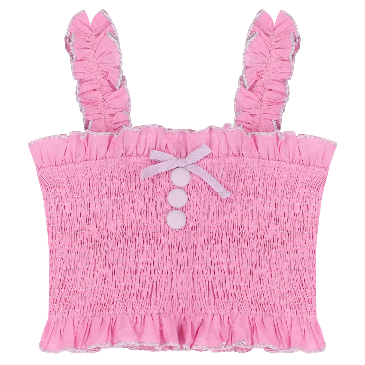 Girls Pink Tulle Skirt Set, 1, hi-res