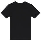 Boys Black Logo T-Shirt, 2, hi-res