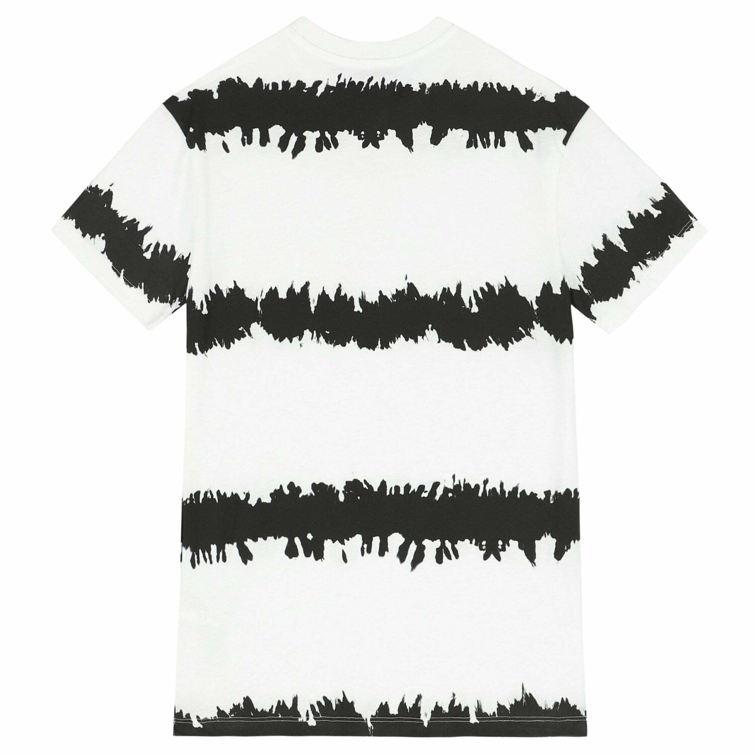 Girls White Logo Dress, 1, hi-res