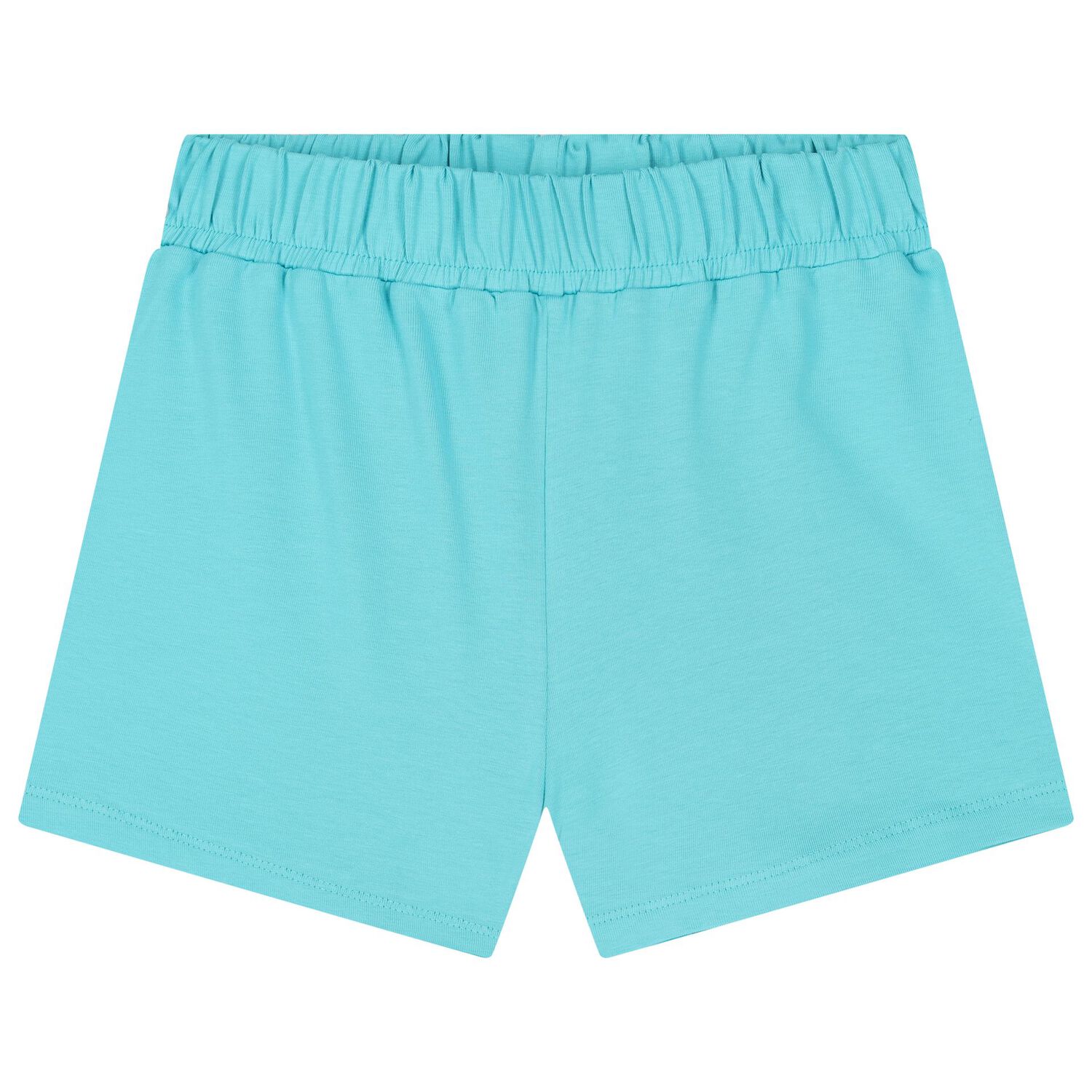 Girls White & Aqua Bird Shorts Set, 2, hi-res image number null