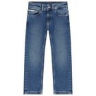 Boys Blue Denim Jeans, 1, hi-res
