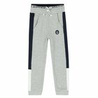 Boys Grey Logo Joggers , 1, hi-res