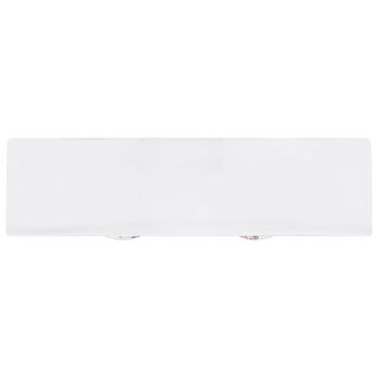 Baby Girls White Teddy Bear Logo Headband