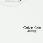 Boys White Logo T-Shirt, 4, hi-res