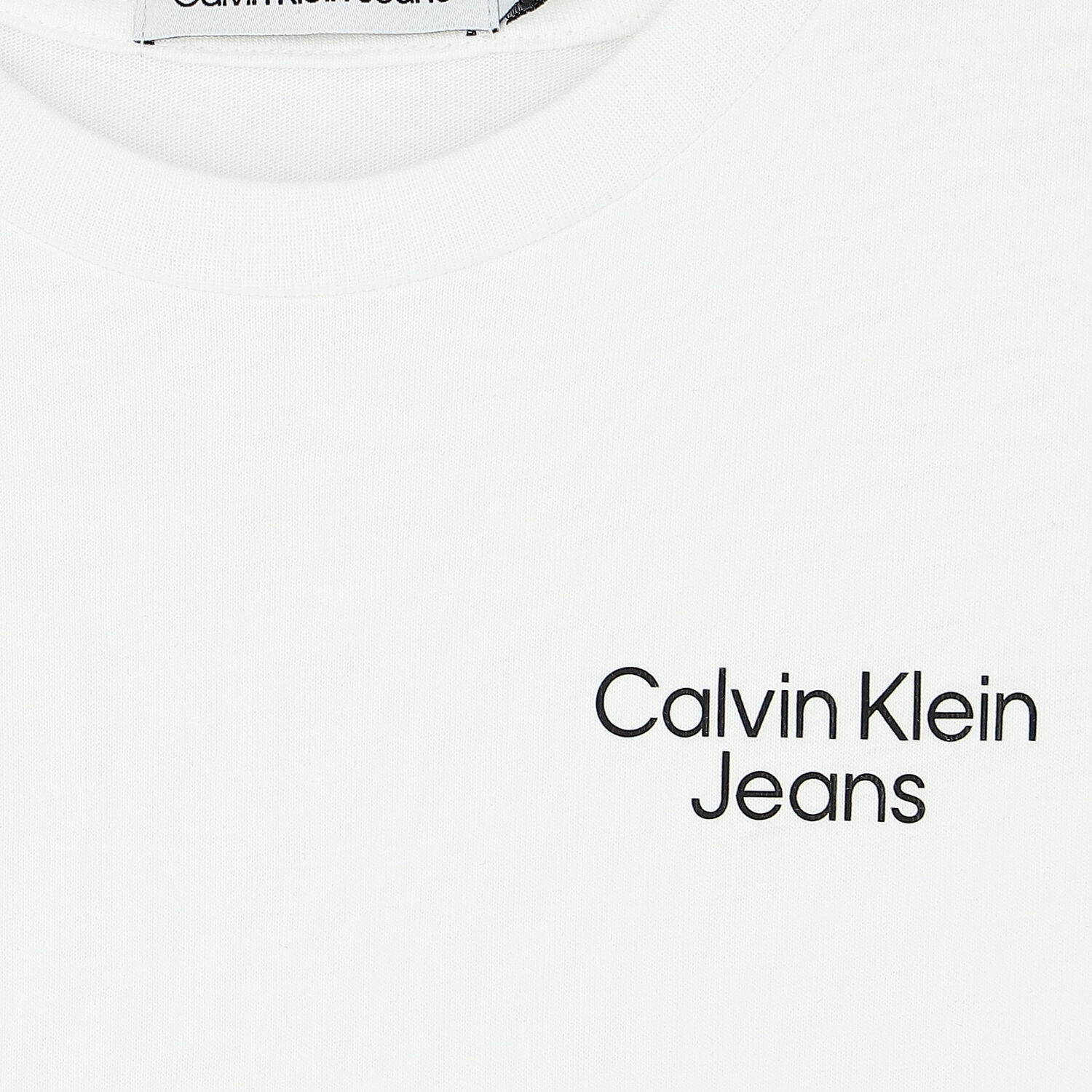 Boys White Logo T-Shirt, 4, hi-res