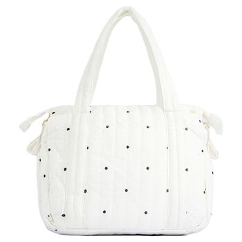 White Dots Baby Changing Bag ( 27cm )
