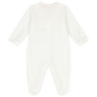 Baby Girls Ivory Rocking Horse Babygrow, 2, hi-res
