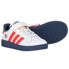 White & Blue Daisy Duck Trainers, 1, hi-res