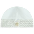 Baby Boys Blue Logo Hat, 2, hi-res