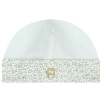 Baby Boys Blue Logo Hat