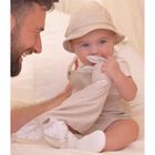 White & Beige Baby Comforter, 1, hi-res