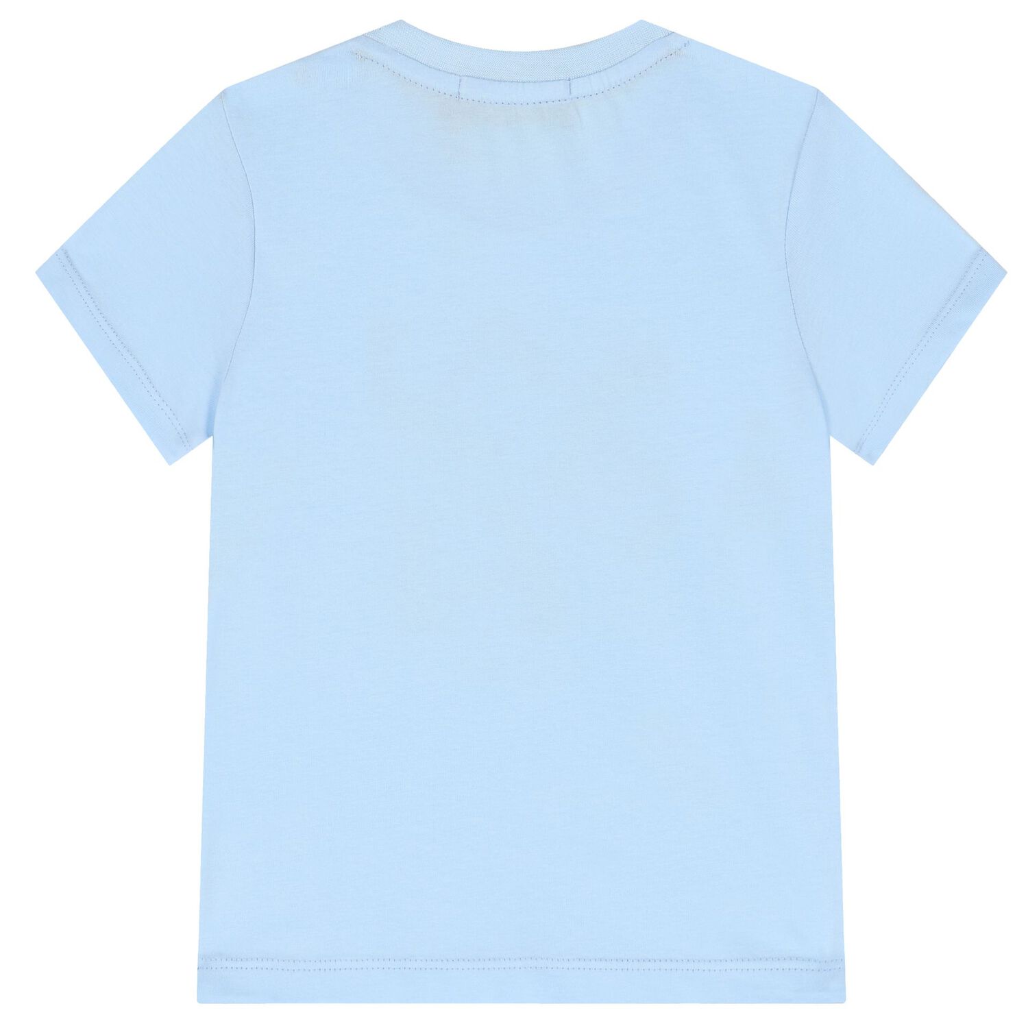 Younger Boys Blue Logo T-Shirt, 2, hi-res